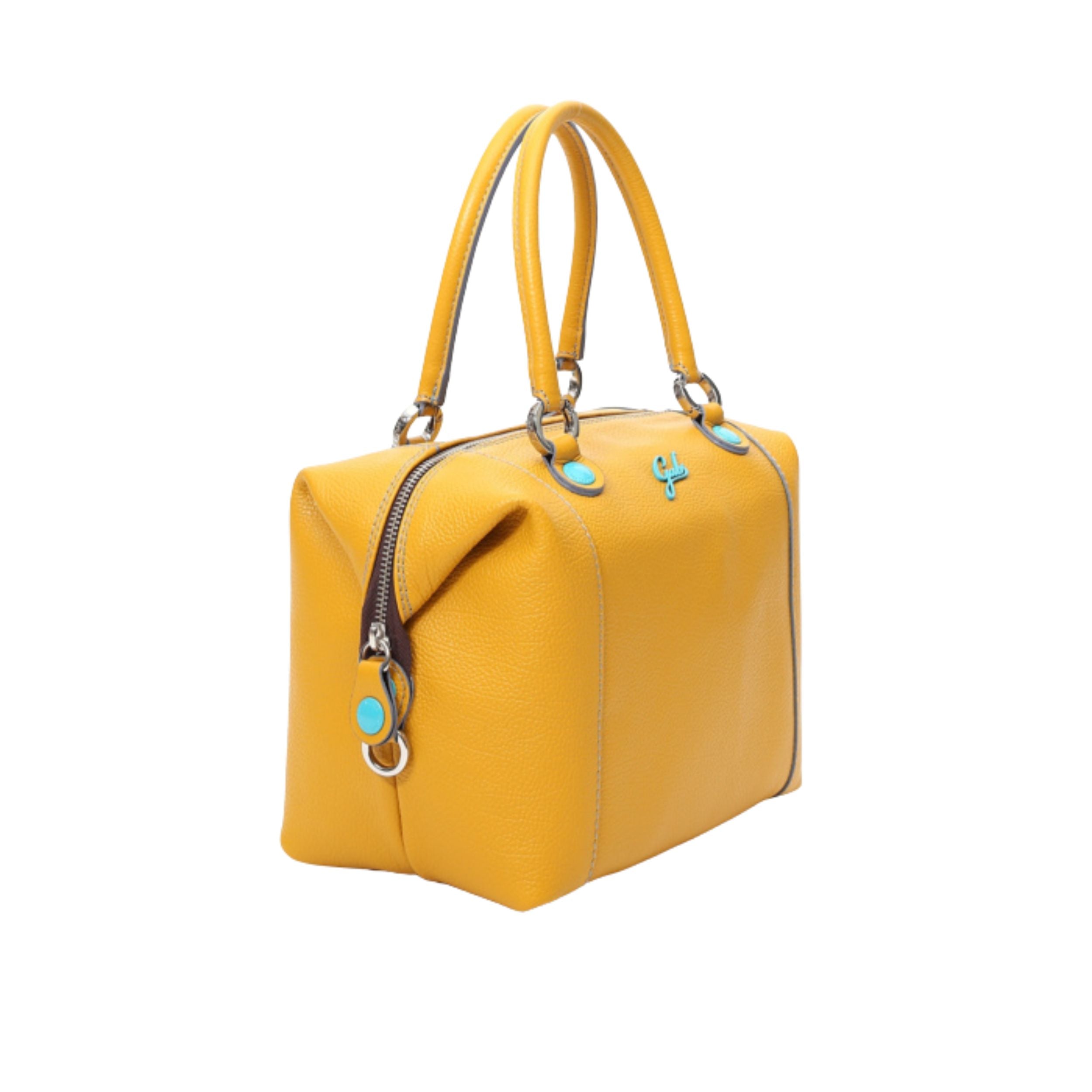 Gabs Borsa Donna trasformabile G3 PLUS L BULL BASIC Shopper Trasformabile Zaino GIALLO ORZO