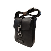 The Bridge Borsello Piccolo Crossbody Uomo Linea Cesare in Pelle Nero 451505D9
