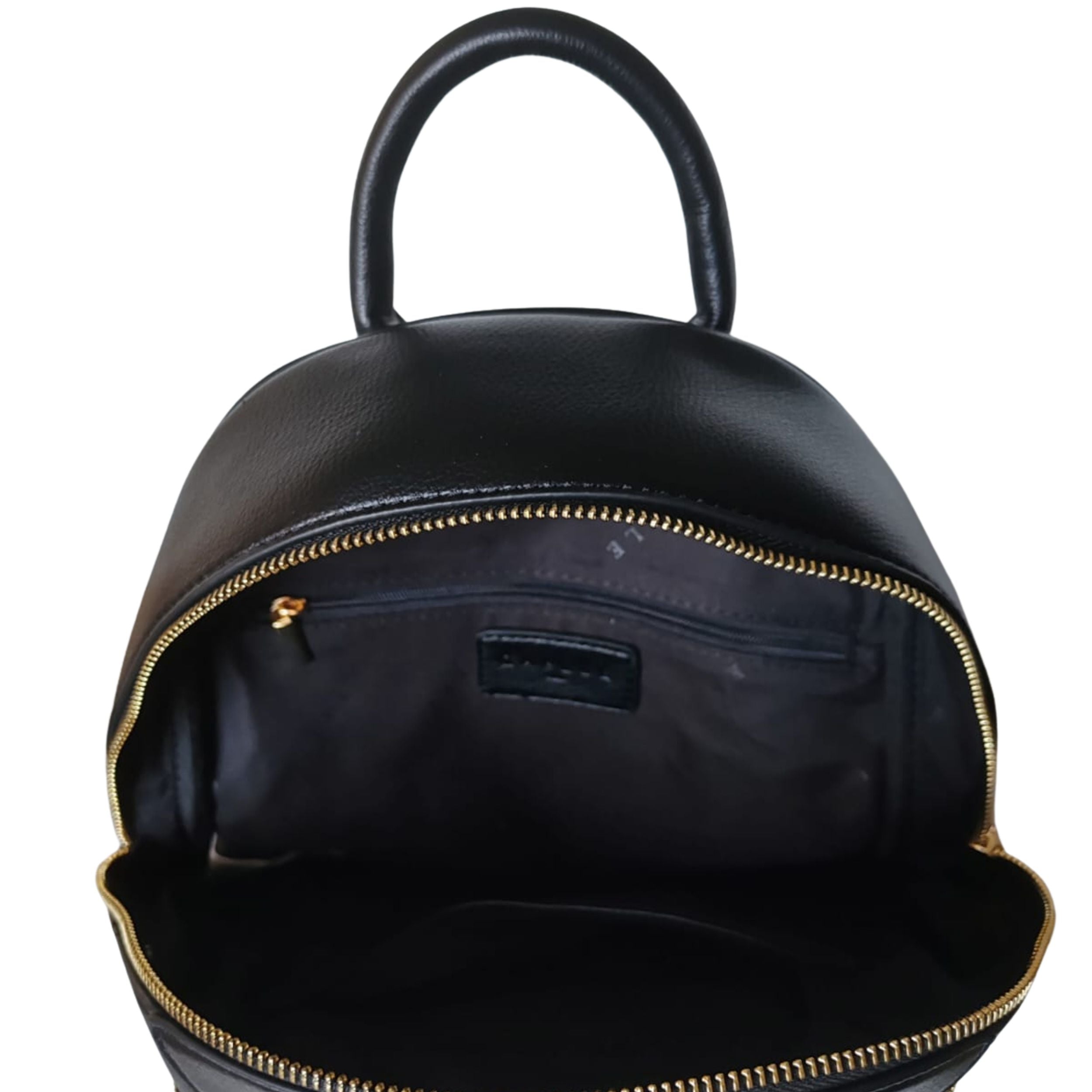 Gaelle Zaino Regular in Ecopelle Bottalato Nero Donna GAACW02323