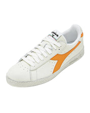 Diadora Sneakers Game L Low Fluo Waxed Leather White
