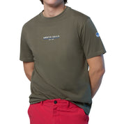 North Sails T-shirt maglia maglietta 692974 Comfort Fit 0441 Doppio Logo