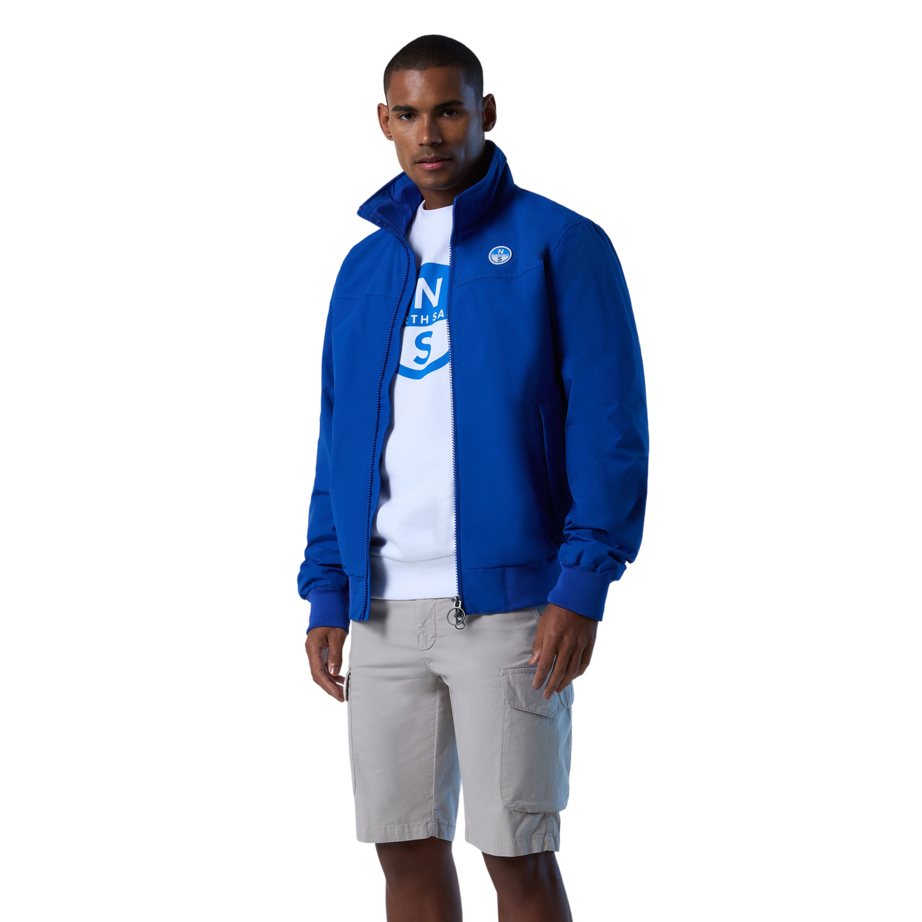 North Sails ORIGINAL SAILOR JACKET idrorepellente 603271 Blu elettrico 0831