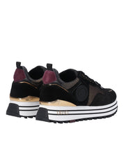 Liu Jo Sneakers Maxi Wonder 01 in Pelle Nero