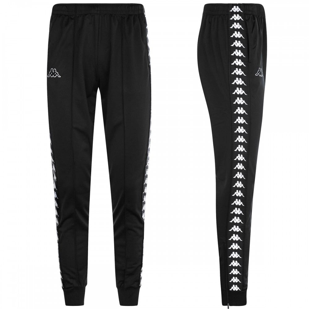 Kappa 222 Banda Rastoria Slim Black Sports Pants