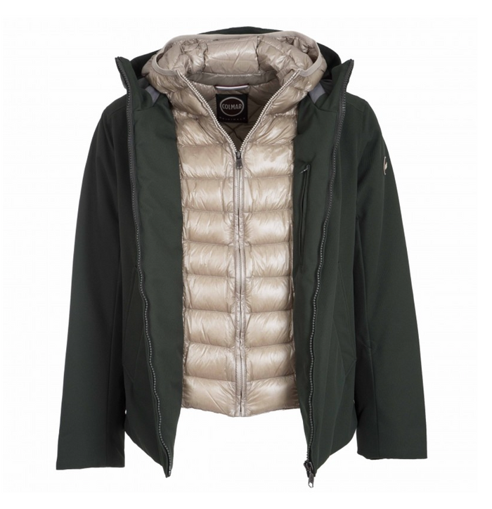 Colmar Riddle Goose Down Jacket Green 2