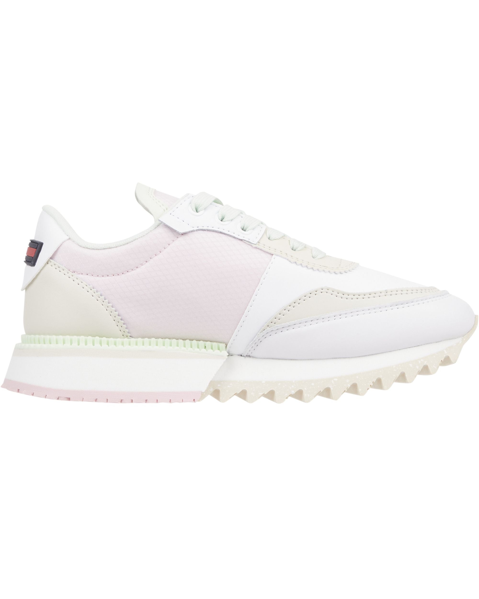 Tommy Jeans Sneakers Cleated Similpelle Bianco