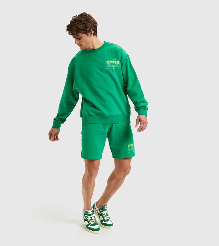 Diadora Crewneck Cotton Green 3