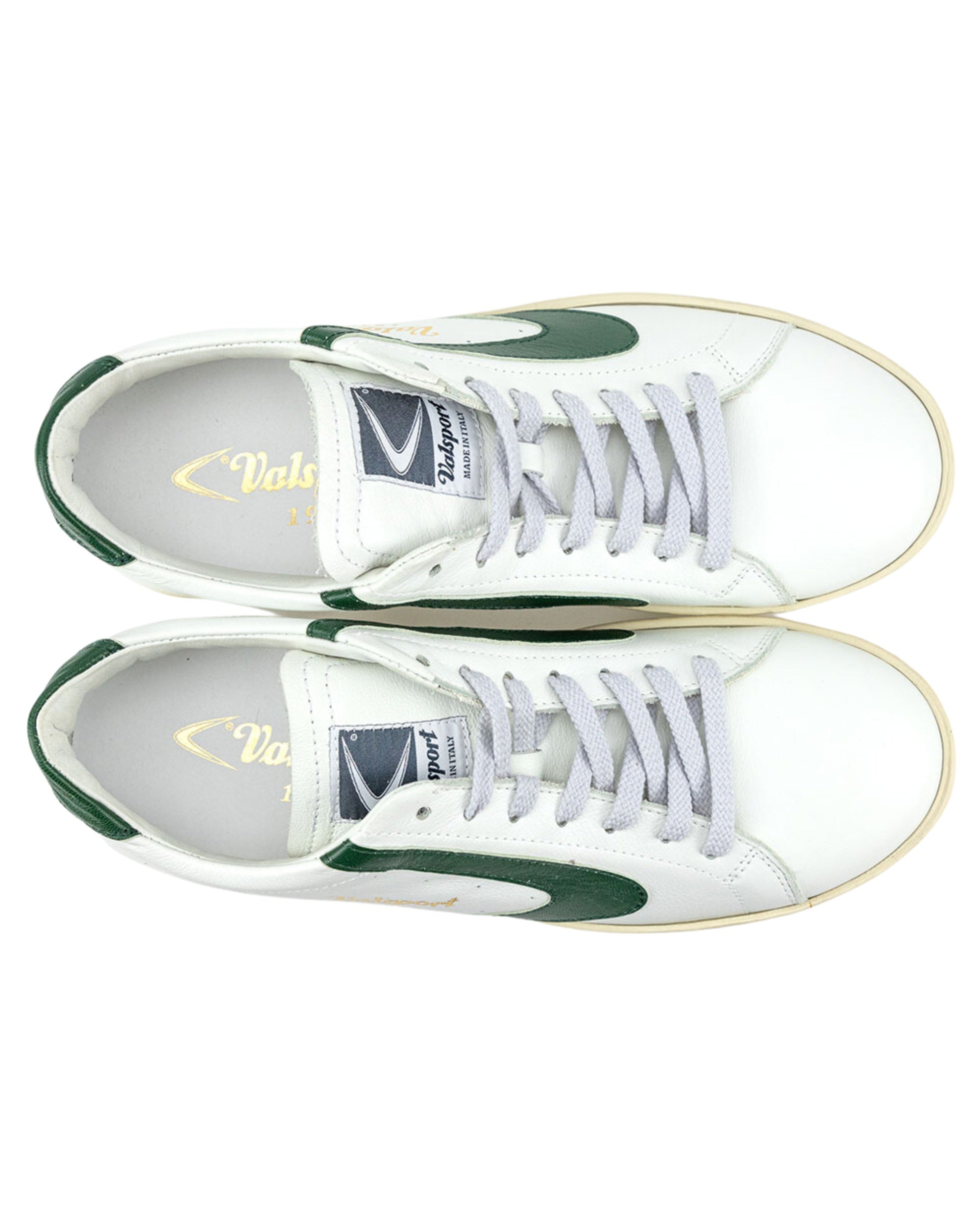 Valsport Men's White Leather Sneaker