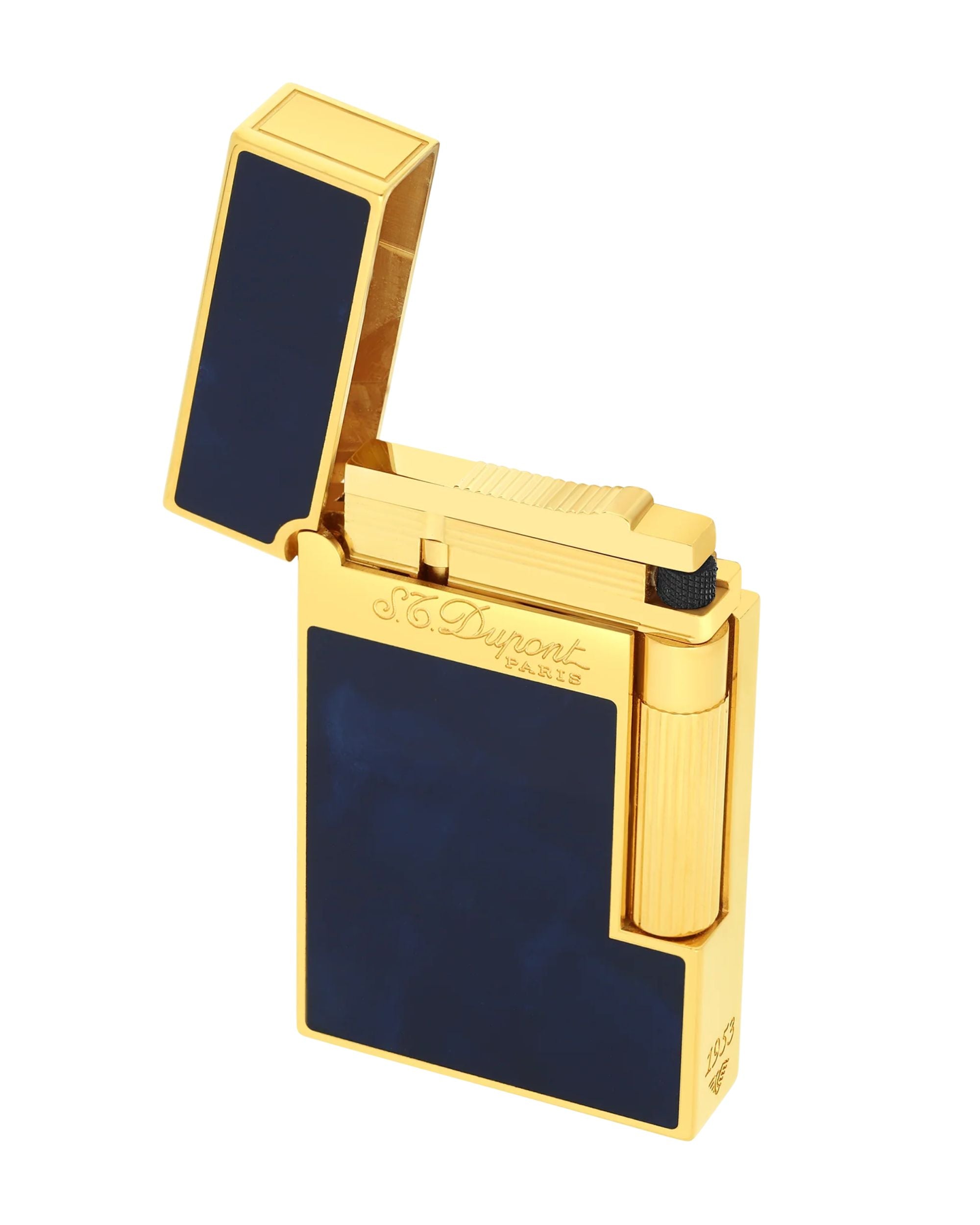 Stdupont Gold Plated Limited Edition Numbered Blue Unisex