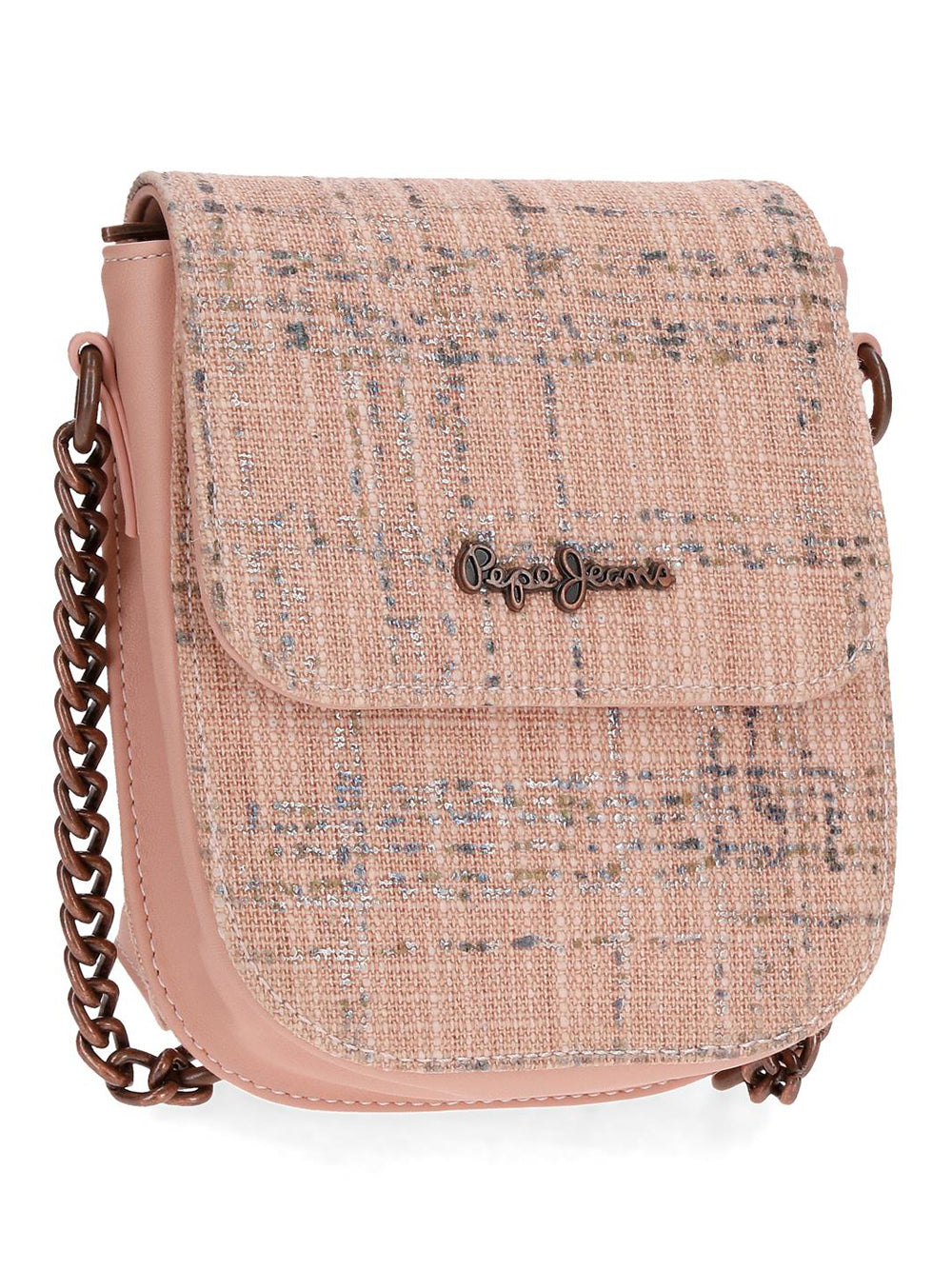 Pepe Jeans Shoulder Bag Bread Pocket Pink Women