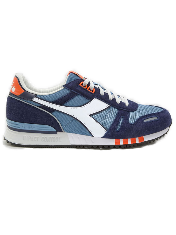 Diadora Titan Nylon/Suede Sneakers Blue