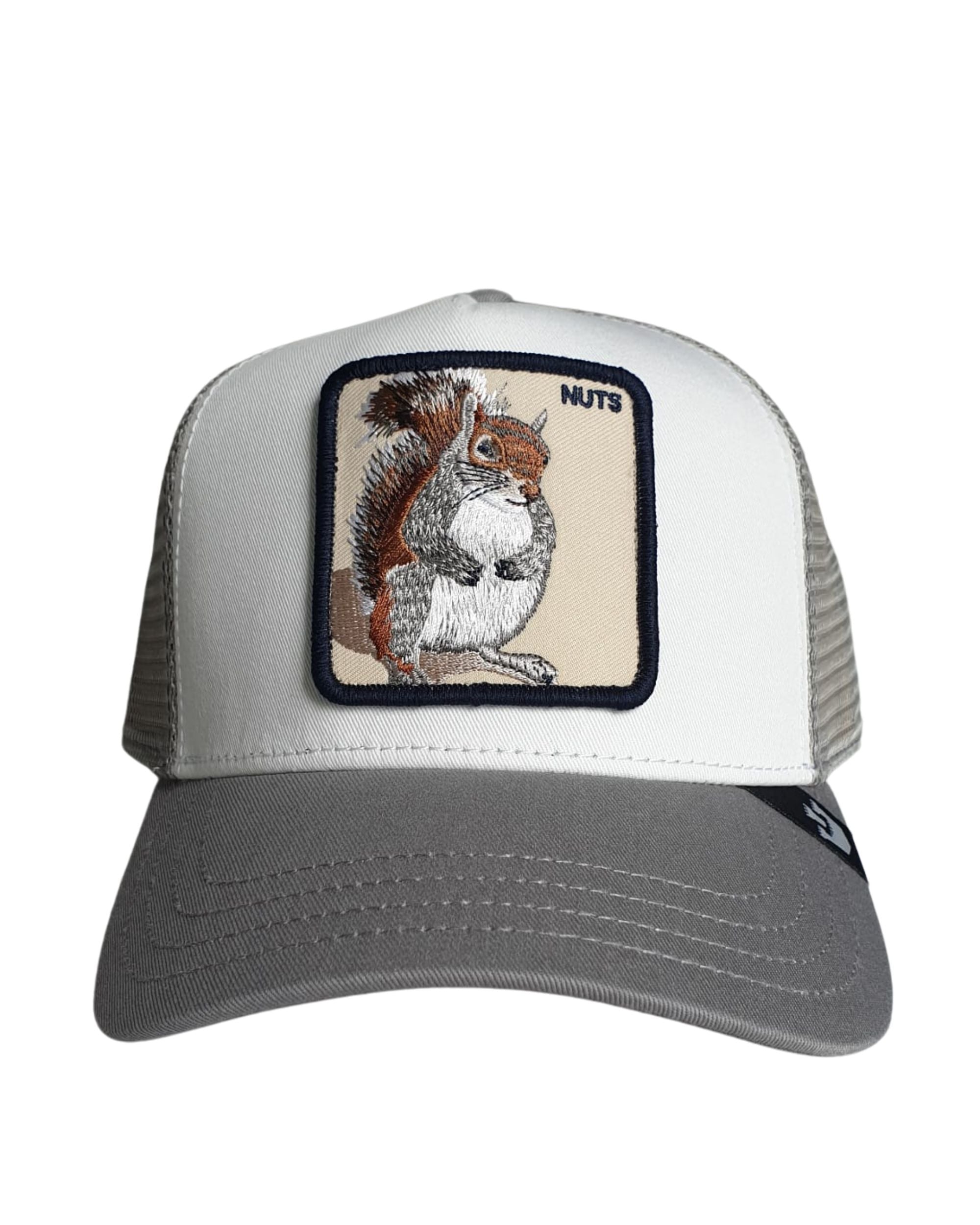 Goorin Bros. Trucker Cap Cappellino Animal Farm 'the Nuts Squirrel' Grigio Unisex