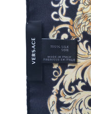 Versace Foulard Stola Pashmina Seta Multicolore