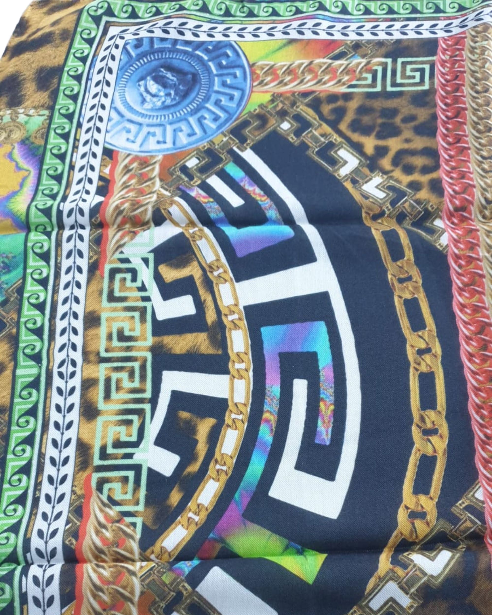 Versace Foulard Stola Pashmina Modal Multicolore