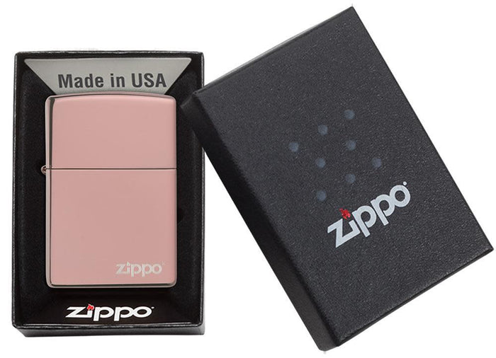 Zippo Con Logo Oro Unisex 4