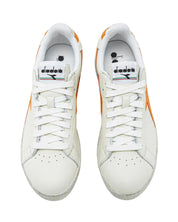 Diadora Sneakers Game L Low Fluo Waxed Leather White