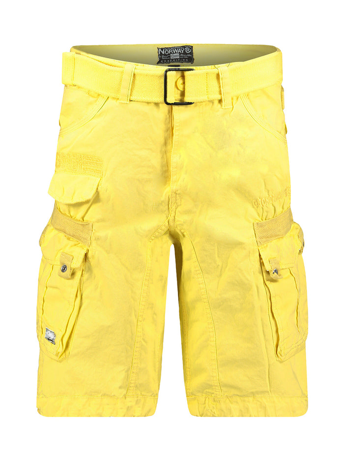 Geographical Norway Pantalone Corto Giallo Uomo 1