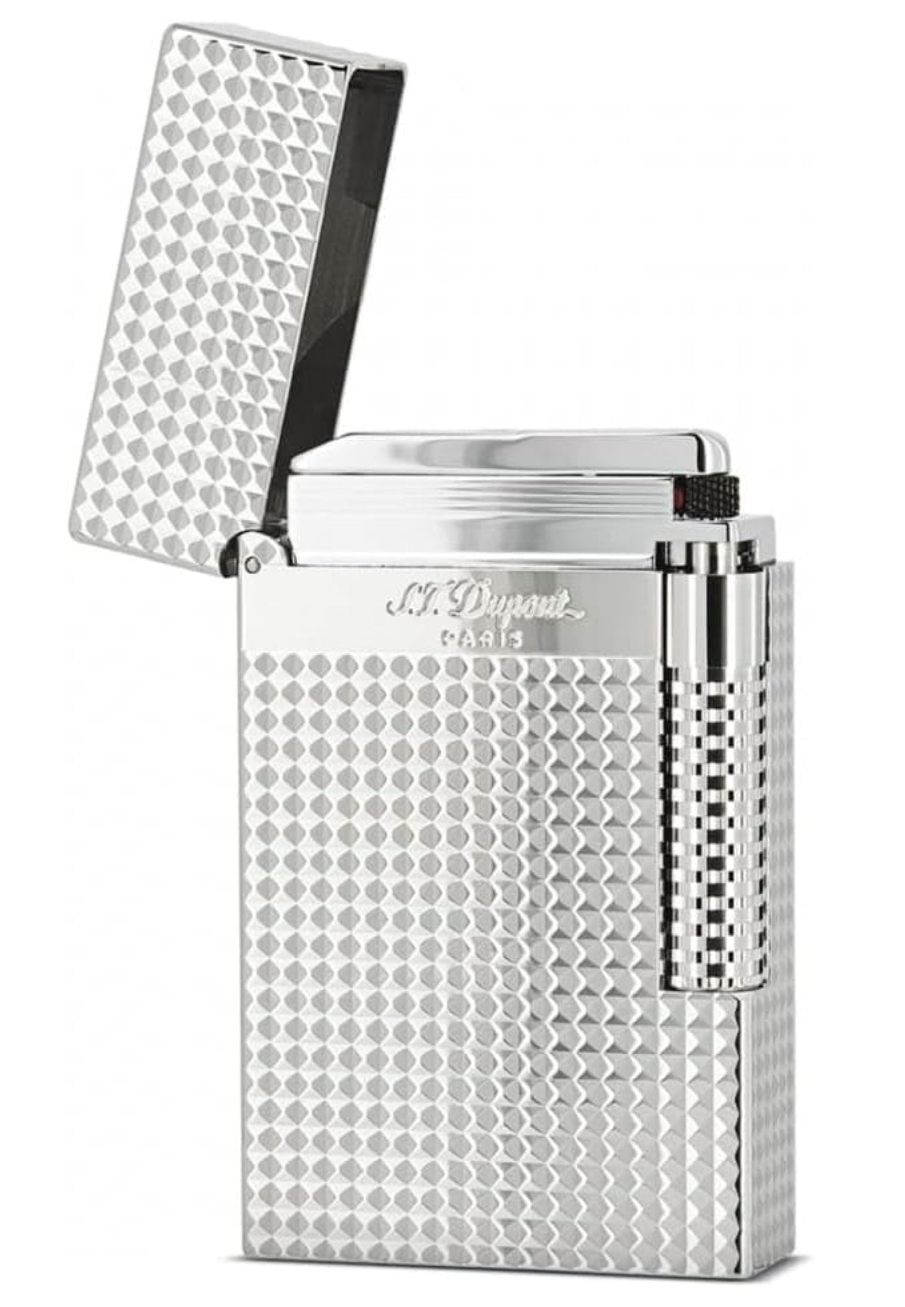 Stdupont Powerful Flame Windproof Rechargeable Silver Unisex
