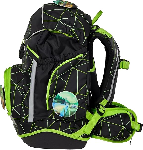 Ergobag PACK SET zaino portapenne Ergonomico Eco Resistente Acqua Sporco Race