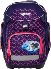 Ergobag PACK SET zaino portapenne Ergonomico Personalizzabile Eco Resistente Acqua Sporco Verde Bambino PEARL