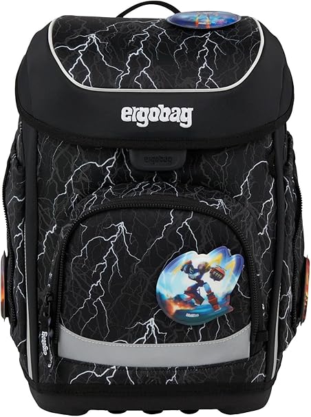 Ergobag CUBO SET zaino sacca portapenne Ergonomico Eco Resistente REFLECTBEAR