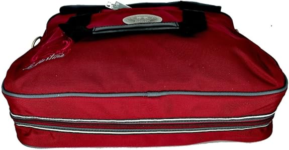 La Martina Borsa Cartella Con Tracolla Porta Pc bordeaux uomo donna