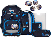 Ergobag PACK SET zaino portapenne Ergonomico Eco Resistente Acqua Sporco Crime