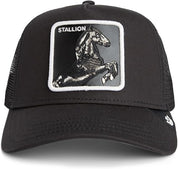 Goorin Bros. Cappello Trucker The Farm Classic Cavallo 'Black Stallion' Nero Unisex