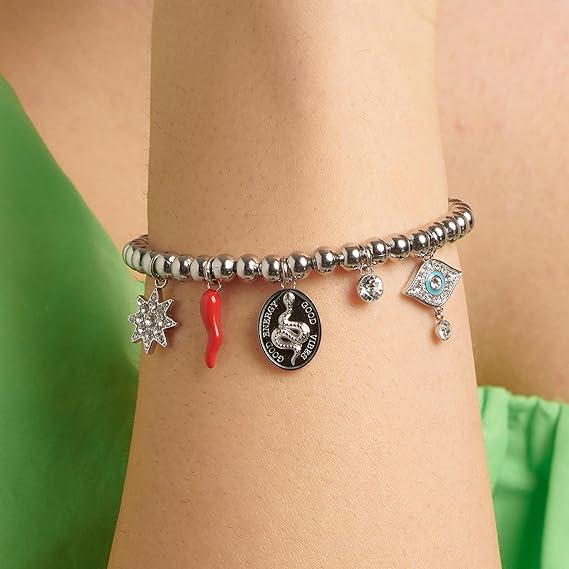 Brosway Bracciale Donna in Acciaio e Cristalli | Collezione Chakra - BHKB148