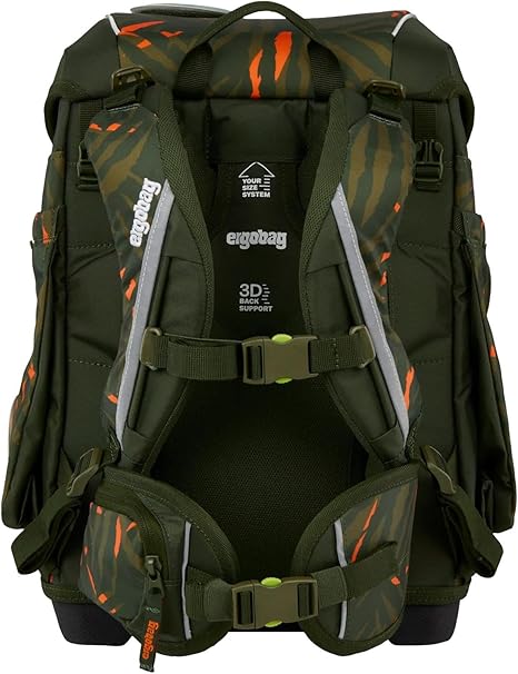 Ergobag CUBO SET zaino sacca portapenne Ergonomico Eco Resistente Exbear