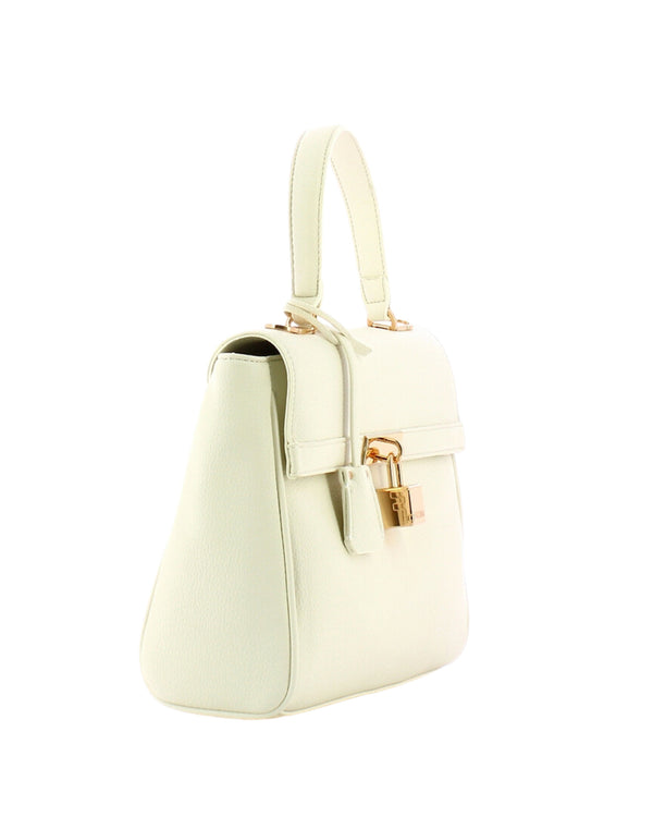 Fracomina Kelly In Eco-leather With Shoulder Strap White Women-2