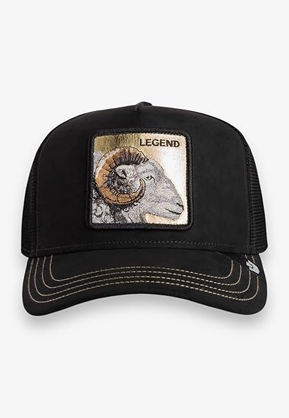 Goorin Bros. Cappello Trucker Edizione Golden Legend Misto Poliestere Nero Unisex