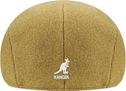 Kangol Cappello Coppola 507 Iconico in Misto Lana Marrone Cammello Unisex