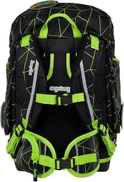 Ergobag PACK SET zaino portapenne Ergonomico Eco Resistente Acqua Sporco Race