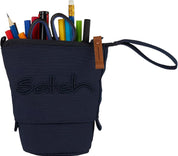 Satch Pensil slider portapenne astuccio eco riciclato 17x19x7 cm Nordic Blue