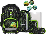 Ergobag PACK SET zaino portapenne Ergonomico Eco Resistente Acqua Sporco Race