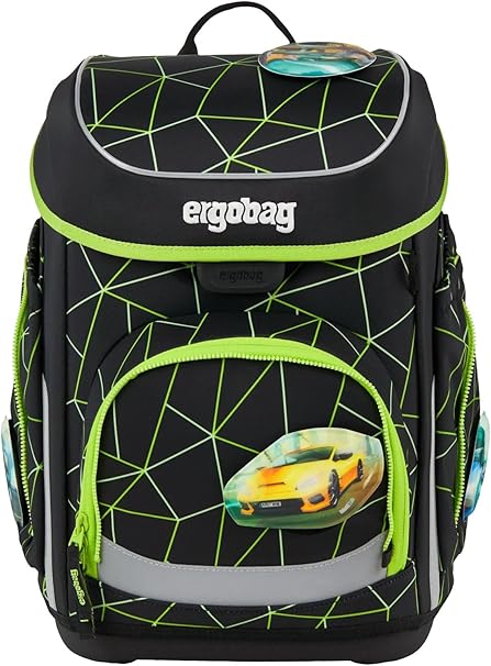 Ergobag CUBO SET zaino sacca portapenne Ergonomico Eco Resistente Racebear