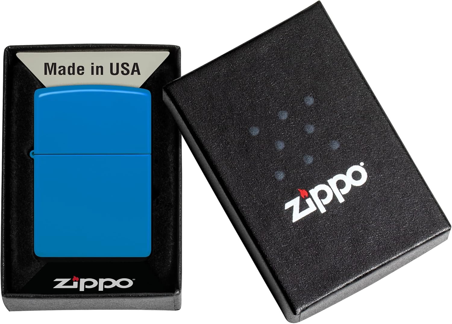 Zippo accendino ricaricabile antivento Made in USA 48628