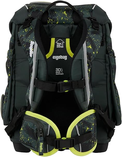 Ergobag CUBO SET zaino sacca portapenne Ergonomico Eco Resistente HARVEST