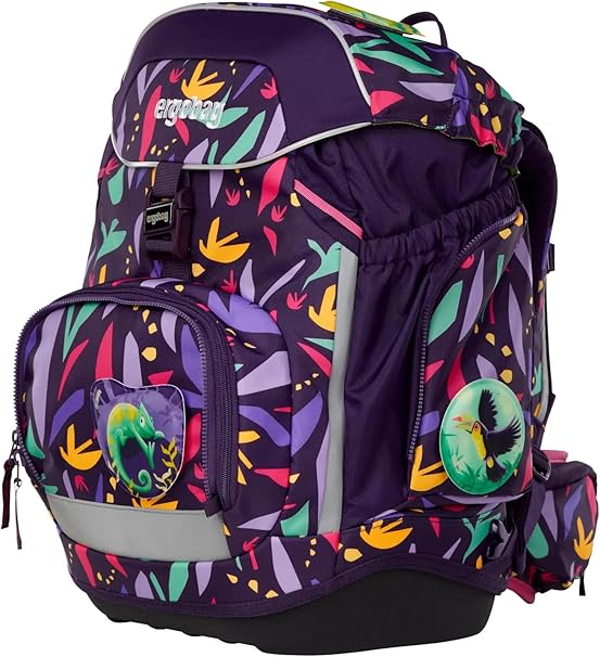 Ergobag PACK SET zaino portapenne Ergonomico Eco Resistente Acqua Sporco Garden