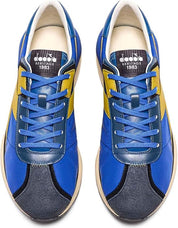 Diadora Heritage Sneaker Mercury Elite in Pelle Blu Regista Unisex