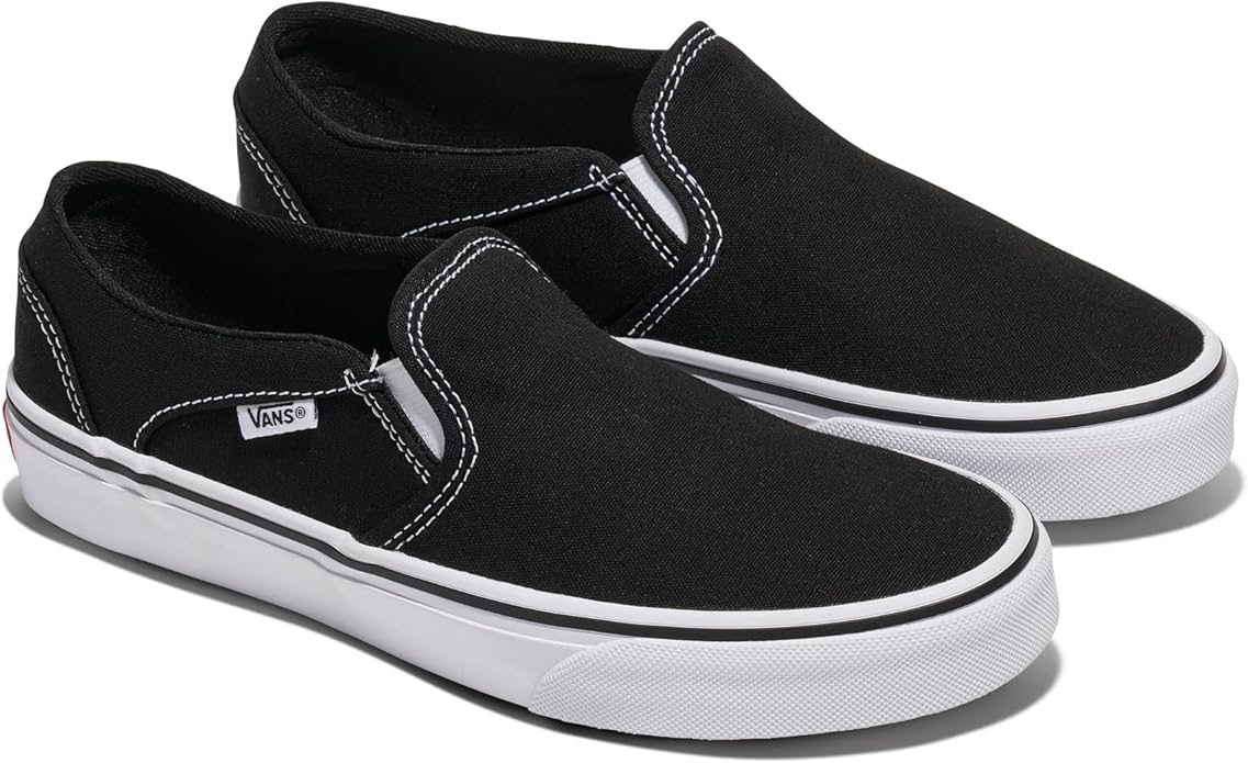 Vans Slip-on scarpe da Ginnastica Asher Donna in Canvas Nero