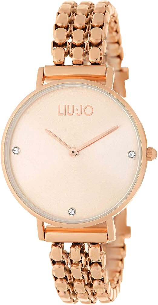 Liu Jo orologio Donna Framework Slim Solo Tempo oro cassa 32 mm TLJ1388