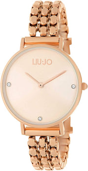 Liu Jo orologio Donna Framework Slim Solo Tempo oro cassa 32 mm TLJ1388