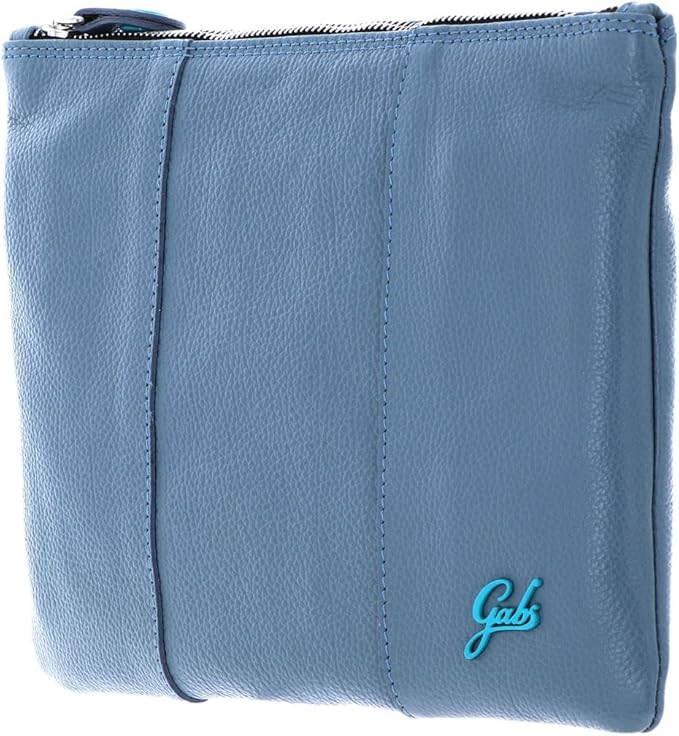 Gabs Borsa Pochette Tracolla Beyonce S Pelle Bull Basic BLU ARDESIA