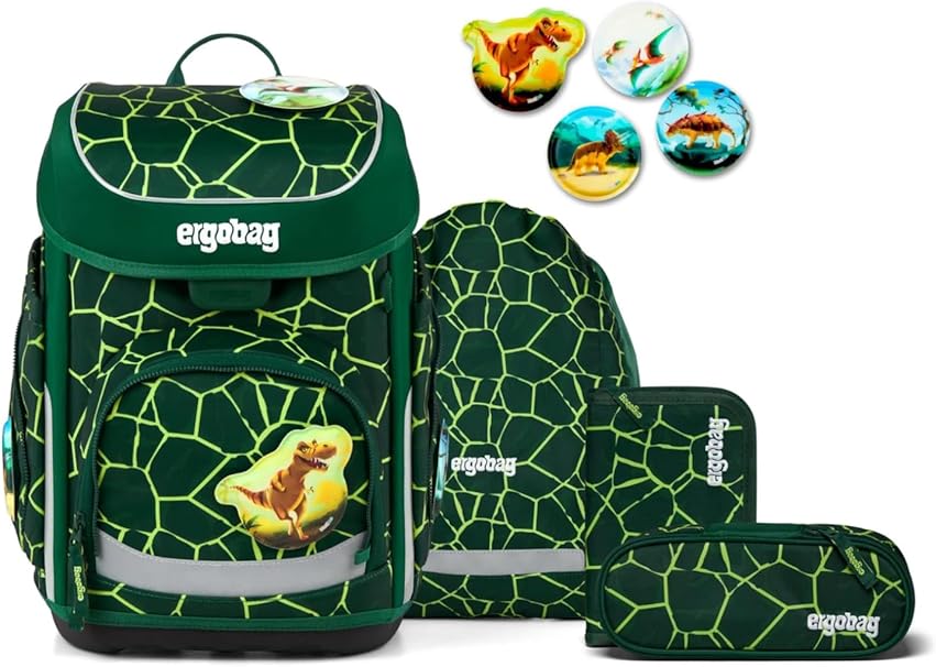 Ergobag CUBO SET zaino sacca portapenne Ergonomico Eco Resistente BEARREX