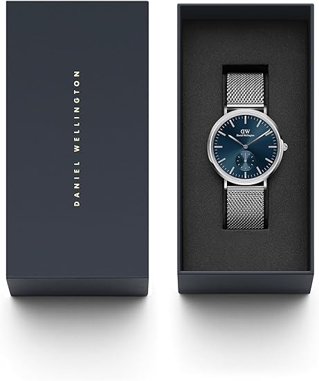 Daniel Wellington Classic Multi-Eye 40mm Orologio da Uomo blu argento