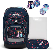 Ergobag Set zaino astuccio kletties Ergonomico Eco Resistente ad Acqua e Sporco Winter