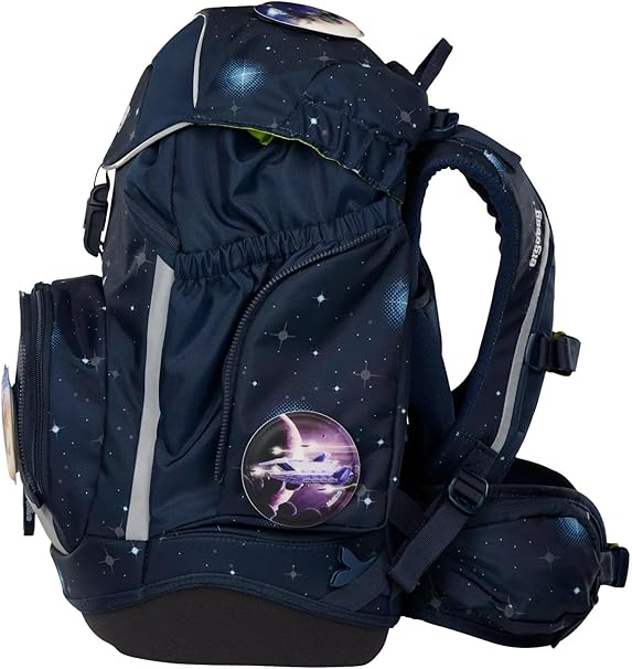 Ergobag PACK SET zaino portapenne Ergonomico Personalizzabile Eco Resistente Acqua Sporco Verde Bambino Atmosbear