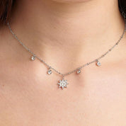 Brosway Collana Donna Acciaio e Cristalli con Simbolo Stella | Collezione Chakra - BHKN078